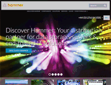 Tablet Screenshot of hammer-europe.com